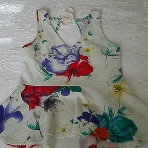 Anthropologie floral top